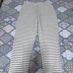 UO Urban Outfitters Pants Black White Straight Leg Womens Sz M